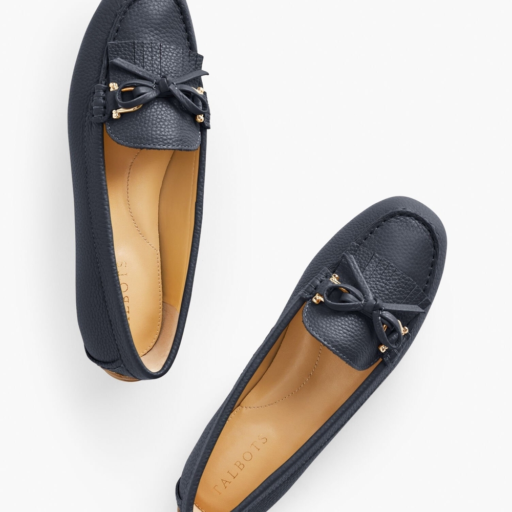 Talbots Women's Navy Loafers